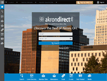 Tablet Screenshot of akrondirect.info